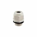 Uniview Waterproof Cable Gland, NPT3/4B-12G, 27mm, Plastic, Gray White TR-A01-IN